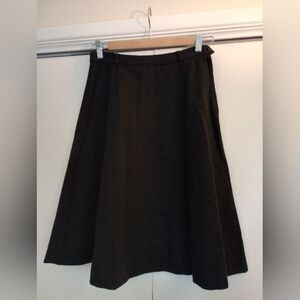 CHARCOAL MINI SKIRT